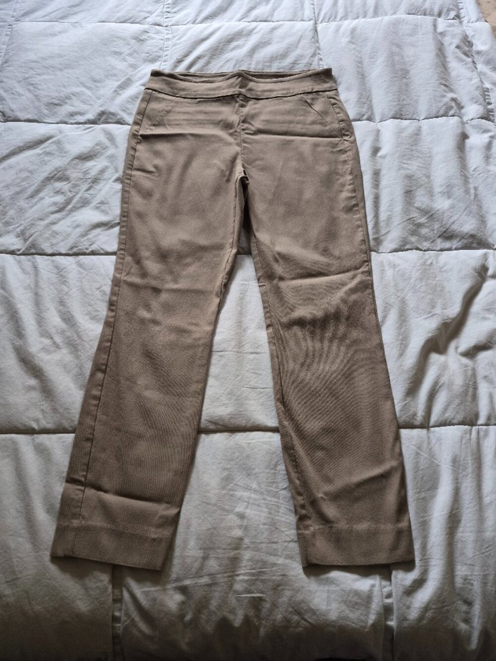 CAMBER GRACE  Stretch Pants in Beige, size Medium